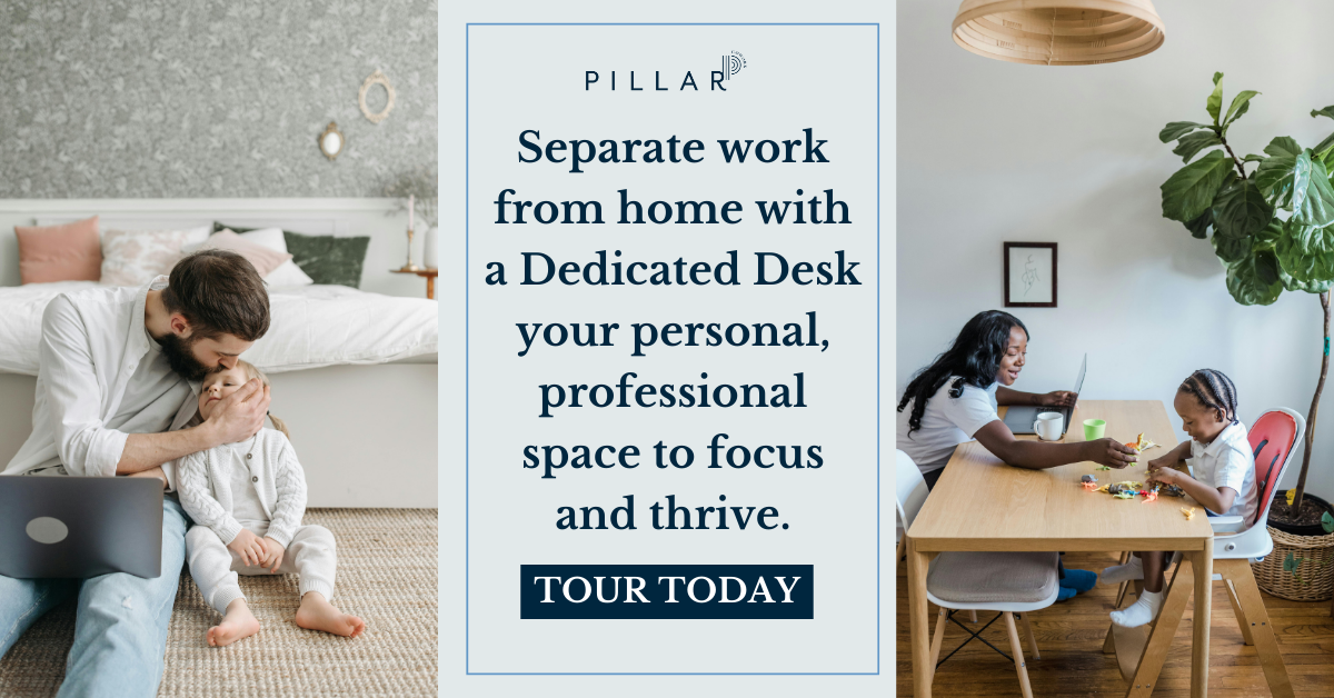 Pillar Cowork's Dedicated Desk