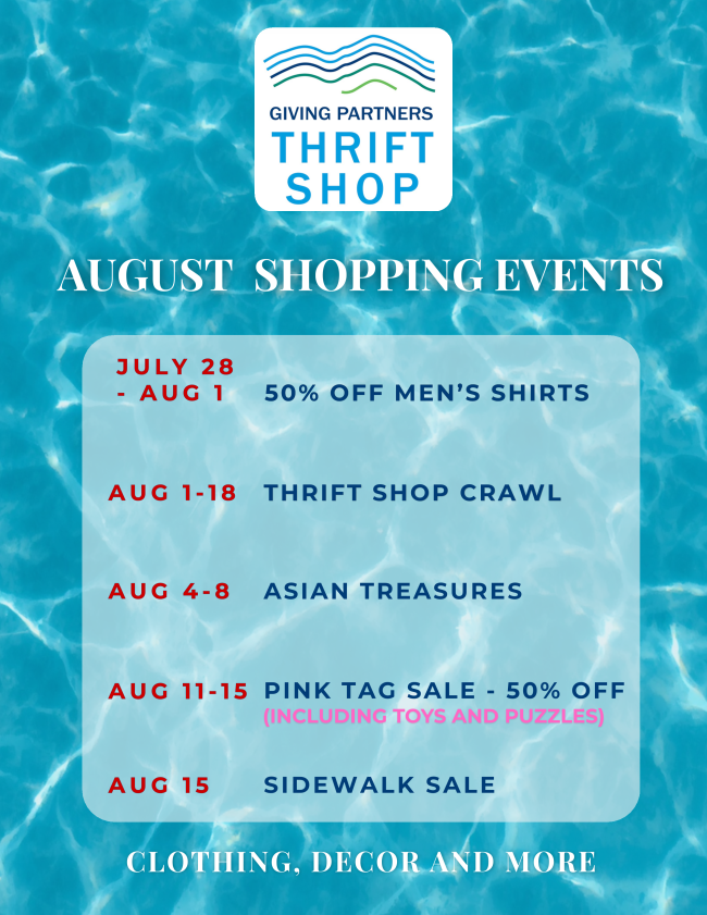 Giving Partners Thrift Shop