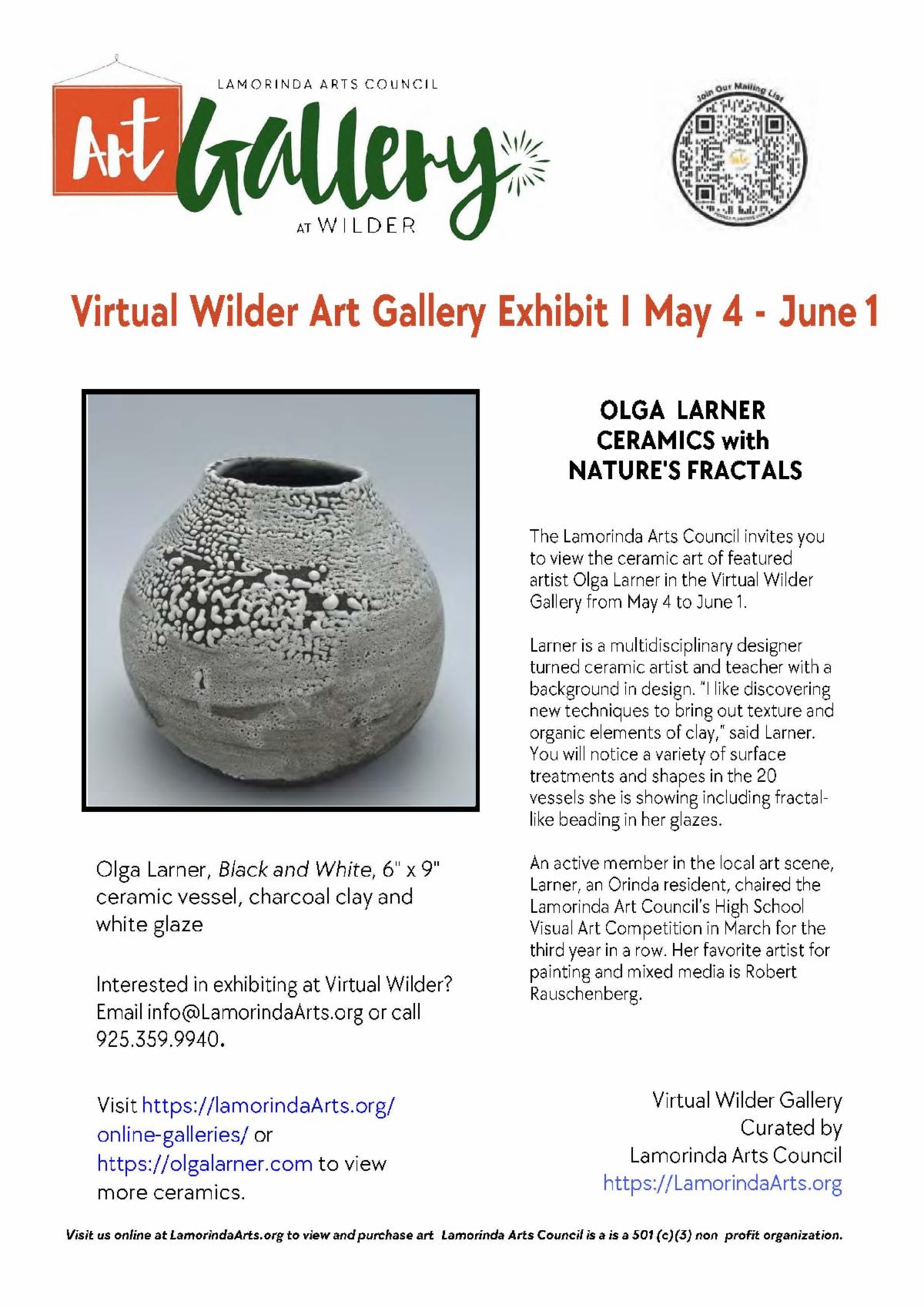 Virtual Wilder Art Gallery Exhibit