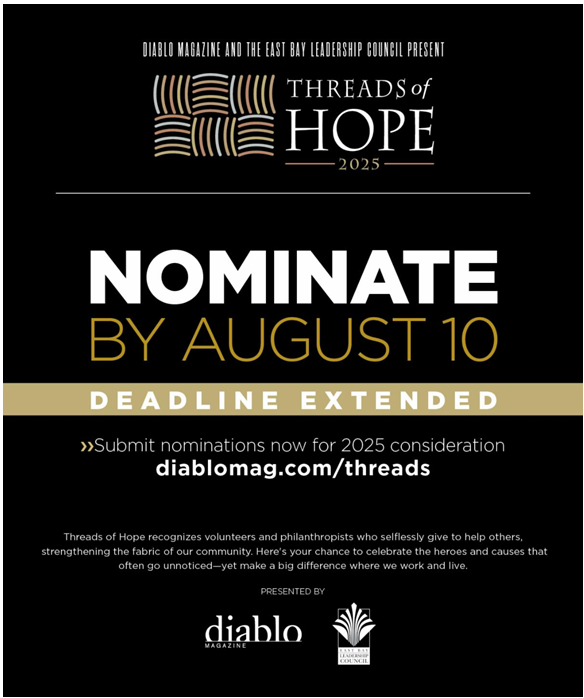 Diablo Magazine - Threads of Hope Nomination Deadline