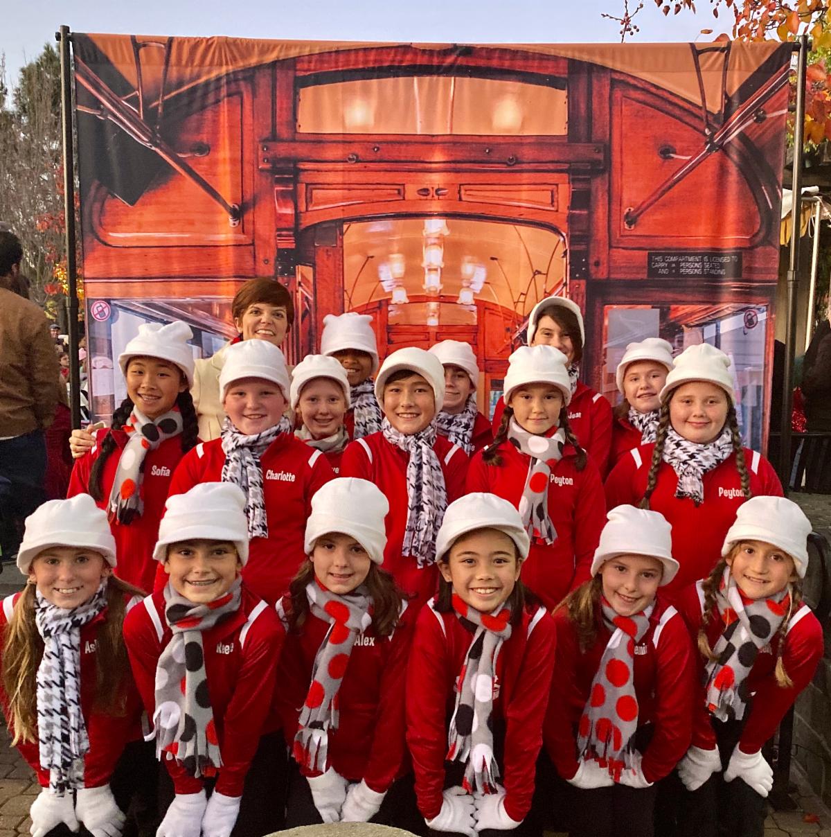 Performing Academy at It's a Wonderful Life Holiday Celebration