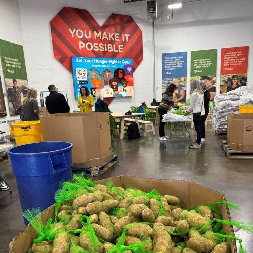 Young Professionals at the Food Bank
