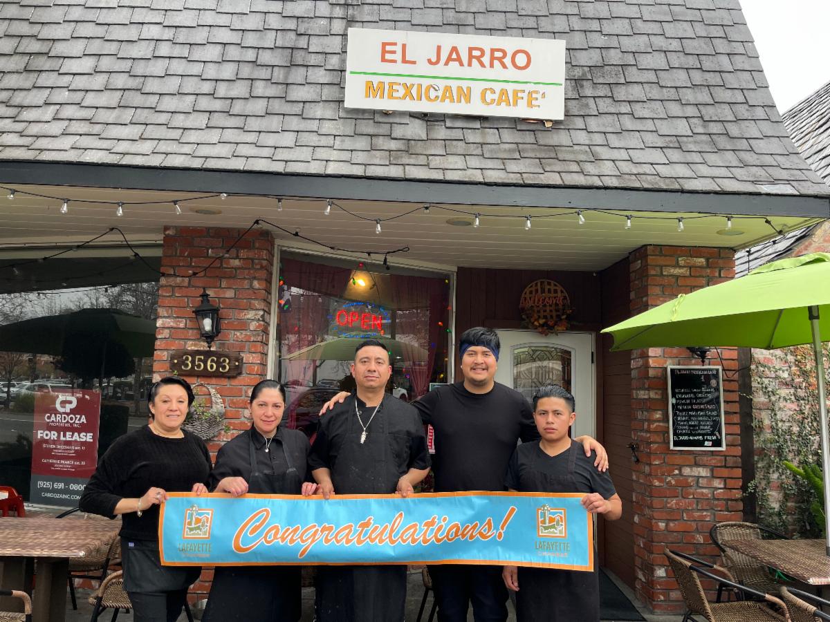 El Jarro Celebrating 20 Years with the Lafayette Chamber! 