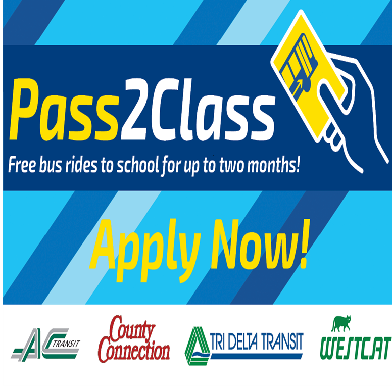 511 Contra Costa’s Pass2Class applications are now open!
