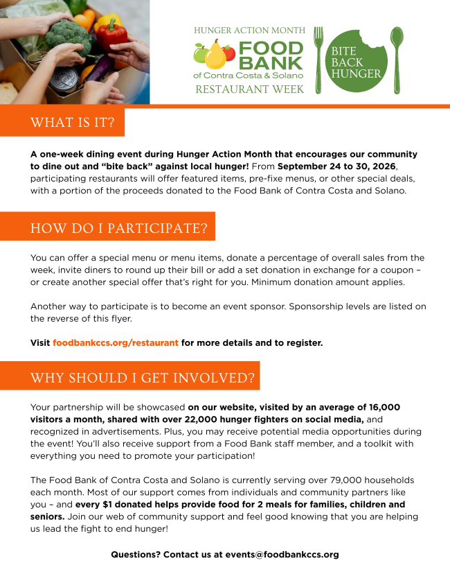 Food Bank of Contra Costa and Solano