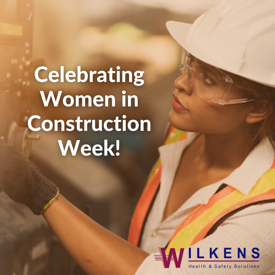 Women in construction gear