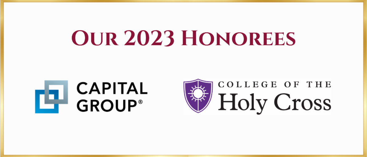 Access to Success Honoring Capital Group & the College of the Holy Cross