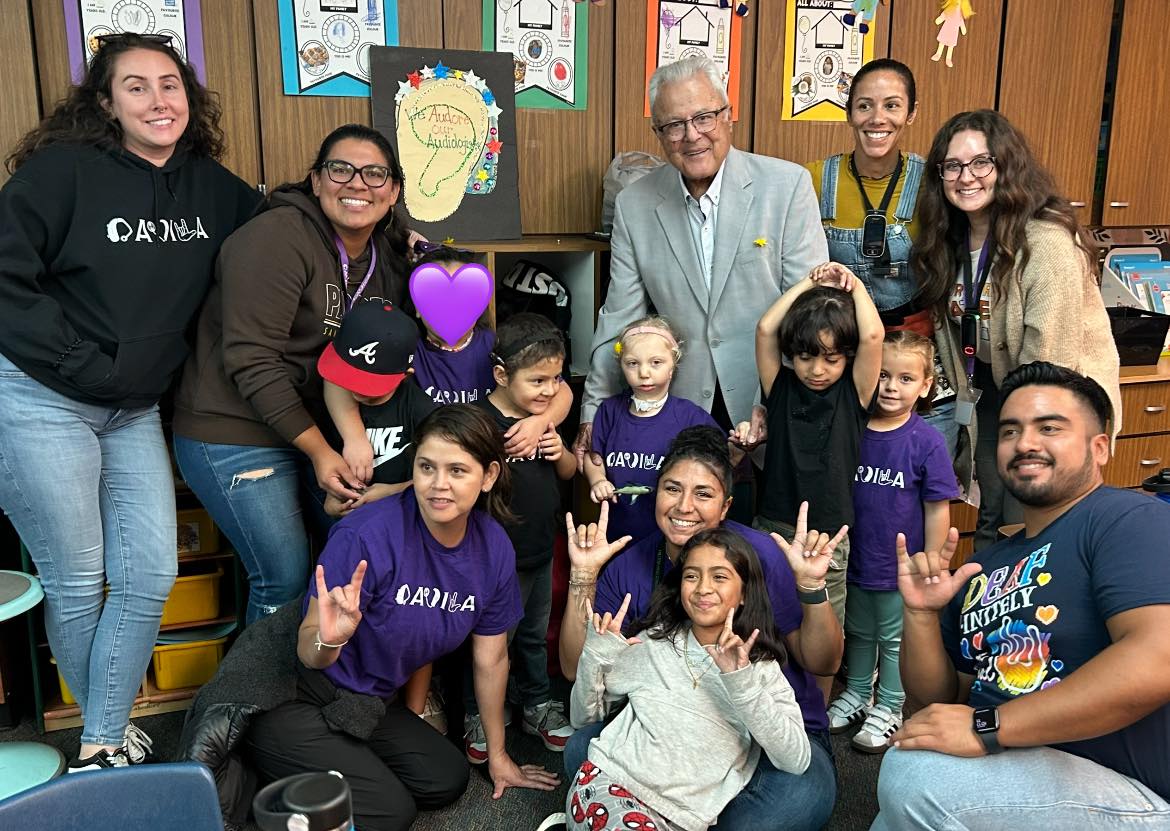 Davila staff and students with Dr Davila