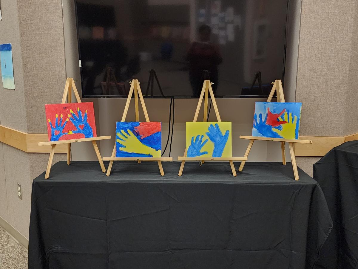 art work from Davila students