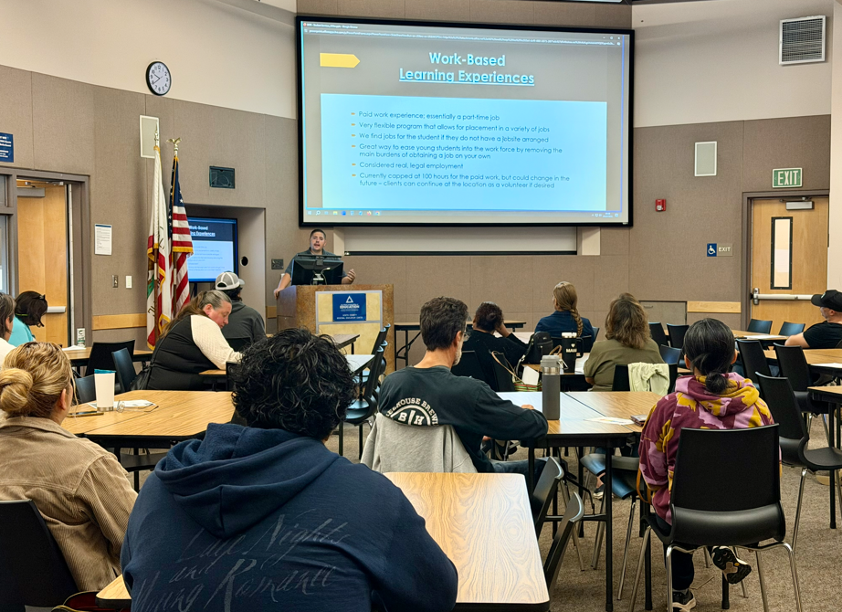 Image of participants during parent workshop 