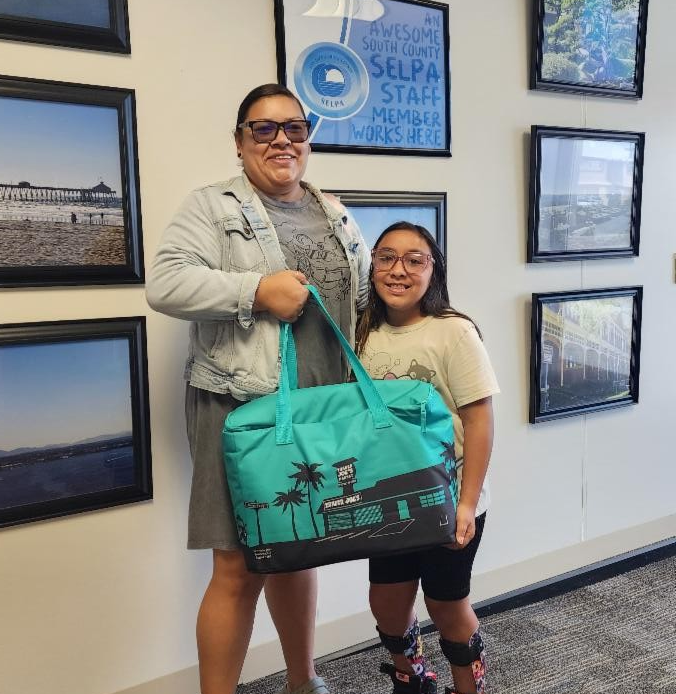 Image of mother and daughter who were winners of the grand prize raffle 