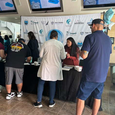 Image of participants at SELPA resource fair