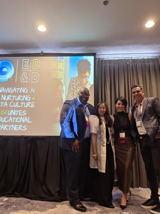 Our ED&D team presenting at a conference