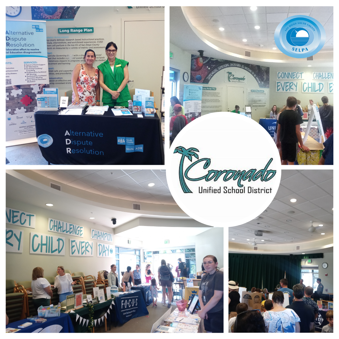 Image of SELPA staff at Ice cream social in Coronado 