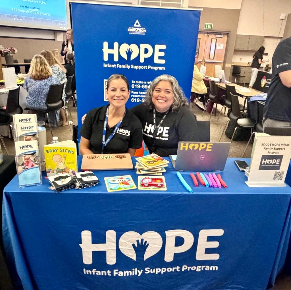 HOPE staff at resource fair