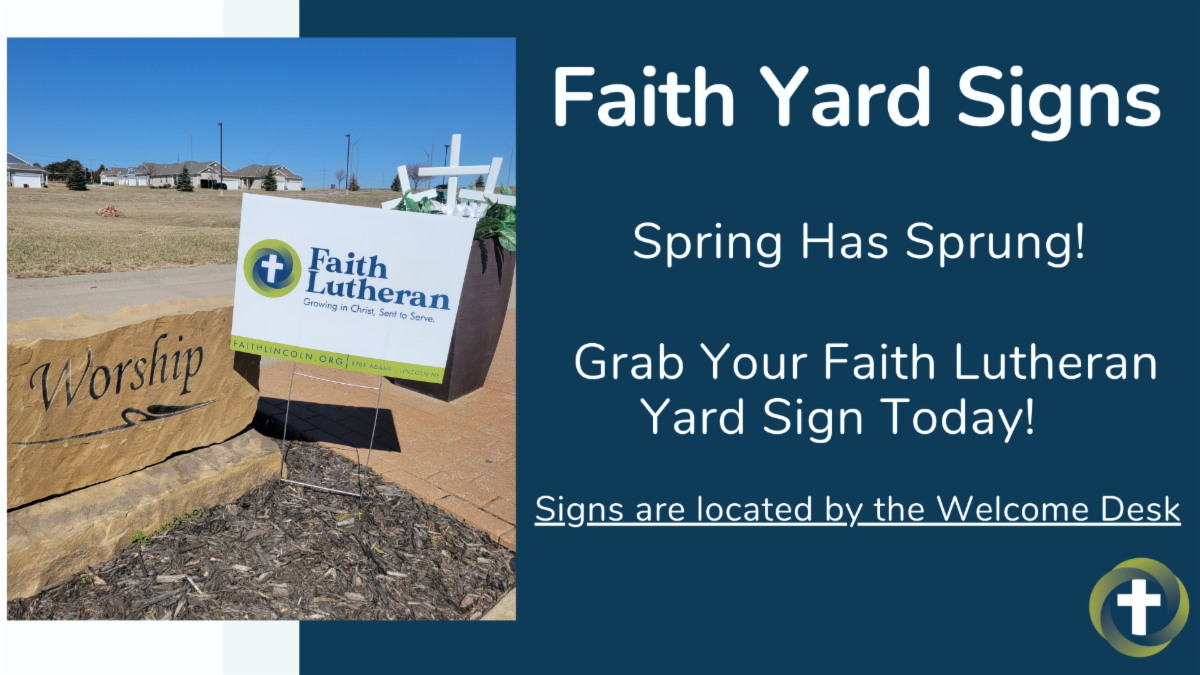 Faith Lutheran's Enews