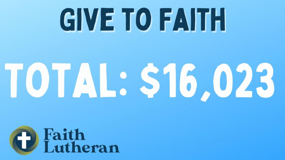 Faith lutheran school newsletter