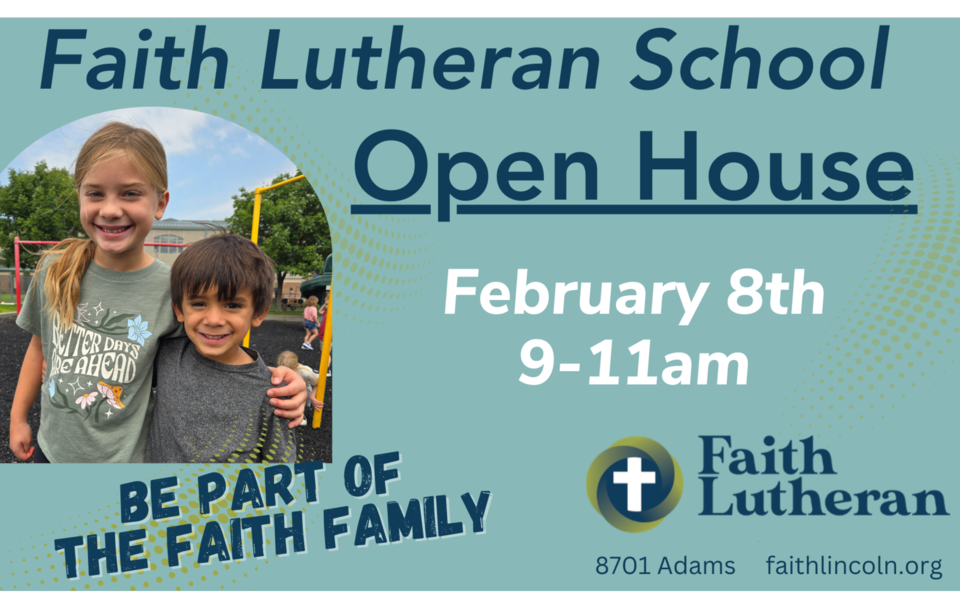 Faith lutheran school newsletter