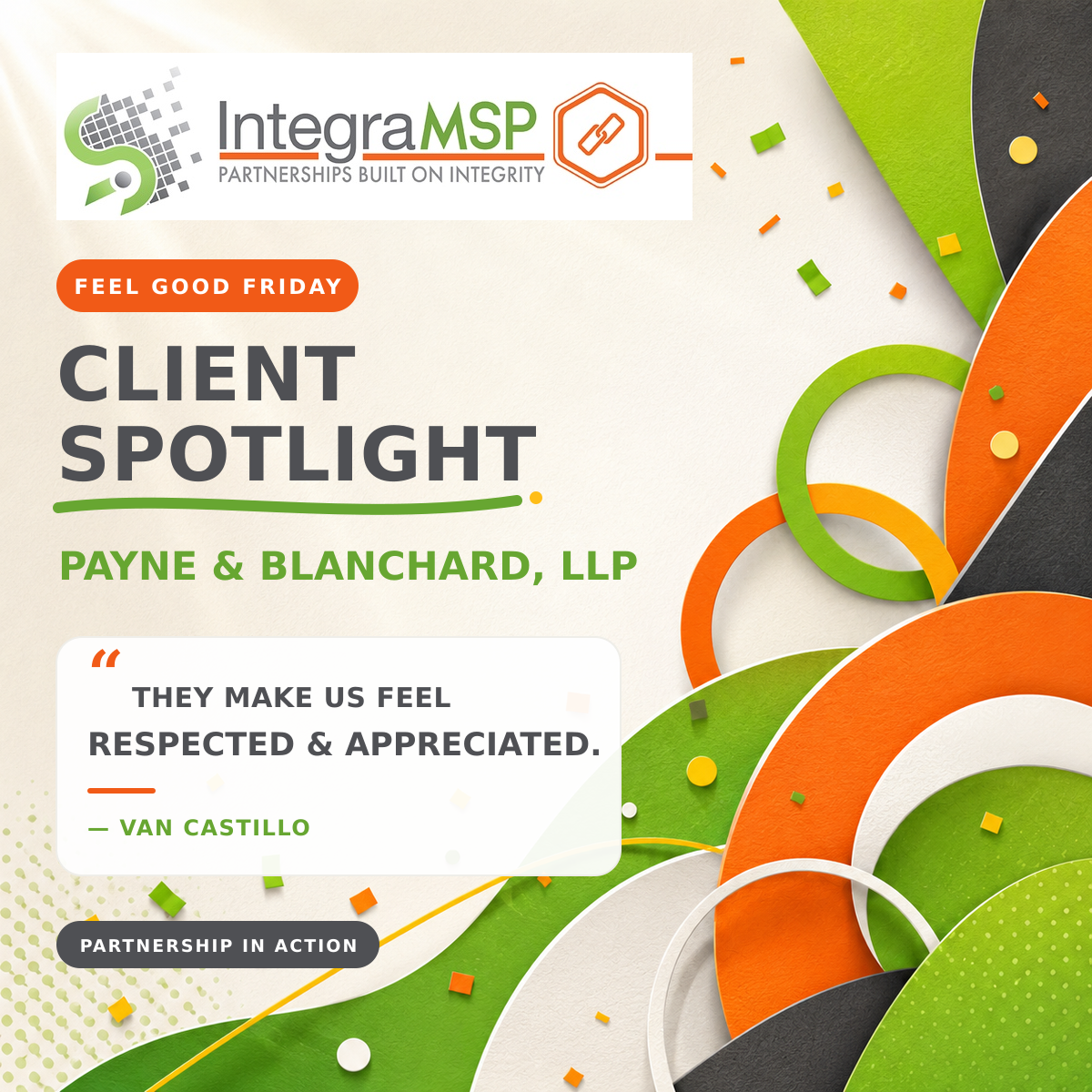 ⭐ Client Spotlight: Payne & Blanchard, LLP: Relationships Built on Mutual Respect