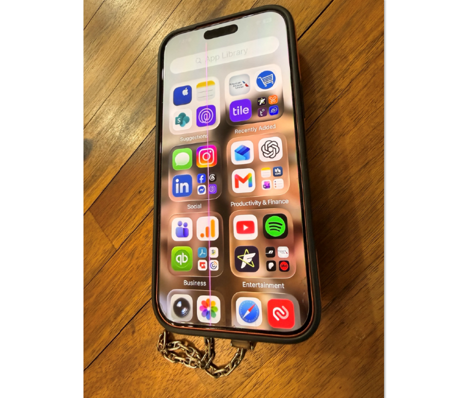 Pink Line on Your iPhone Screen? Don't Ignore It.