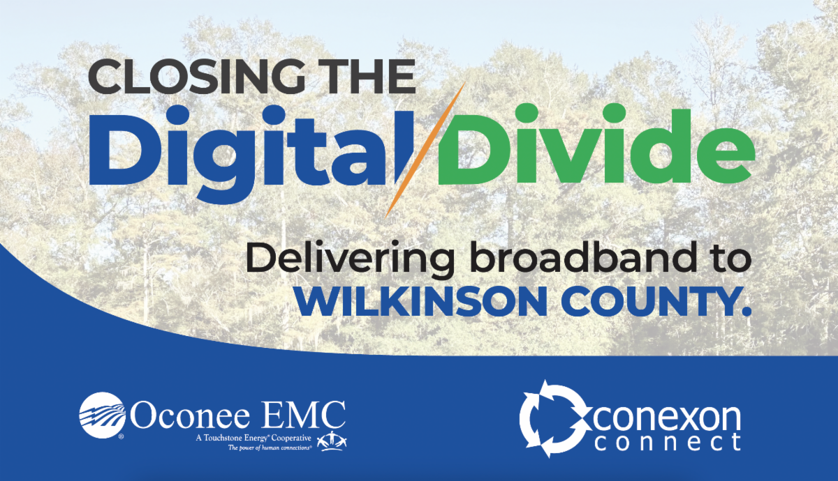 Oconee EMC has joined the broadband movement!