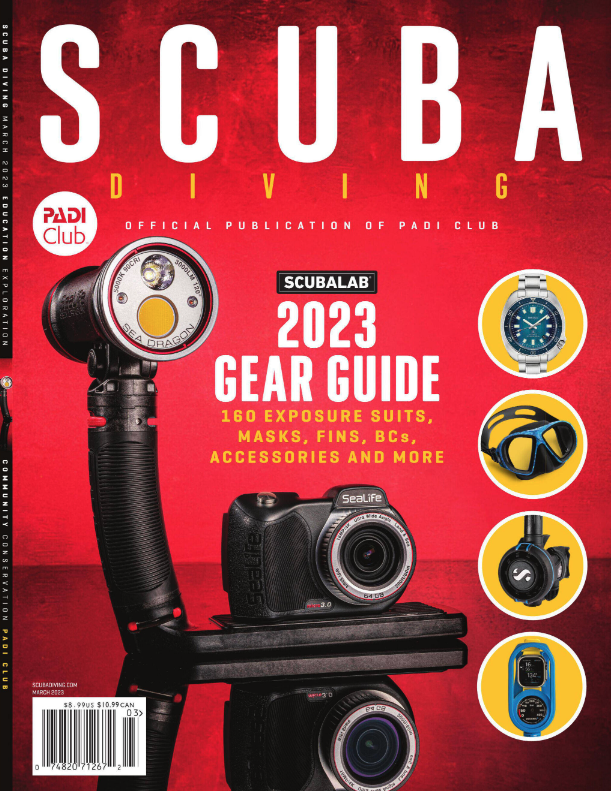Check out our features in Scuba Diving Mag!