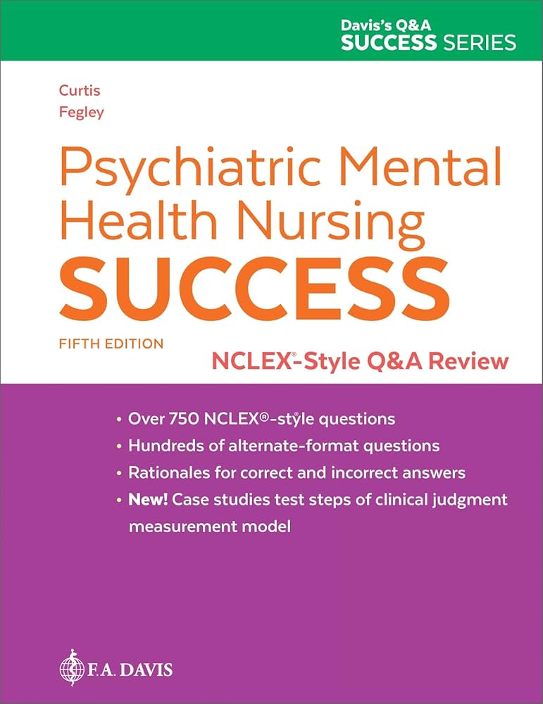 Book cover for Psychiatric Mental Health Nursing Success