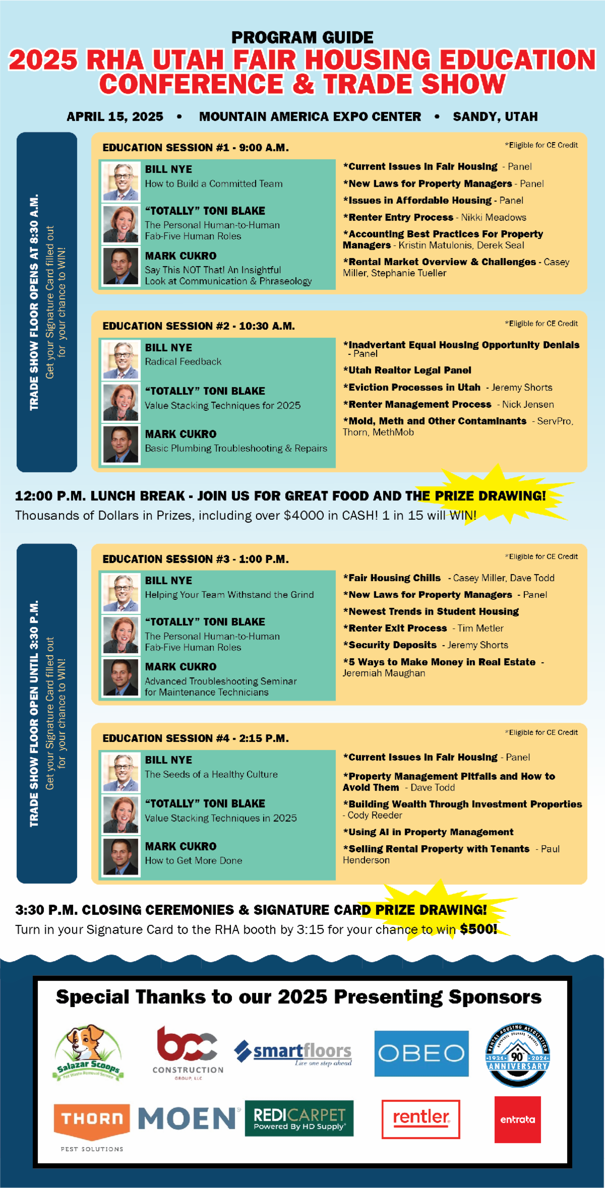 Here's the entire program guide for the 2025 Fair Housing Conference