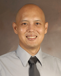 Rodeo Abrencillo, MD, associate professor and director of the Interstitial Lung Disease Program in the Division of Pulmonary, Critical Care, and Sleep Medicine