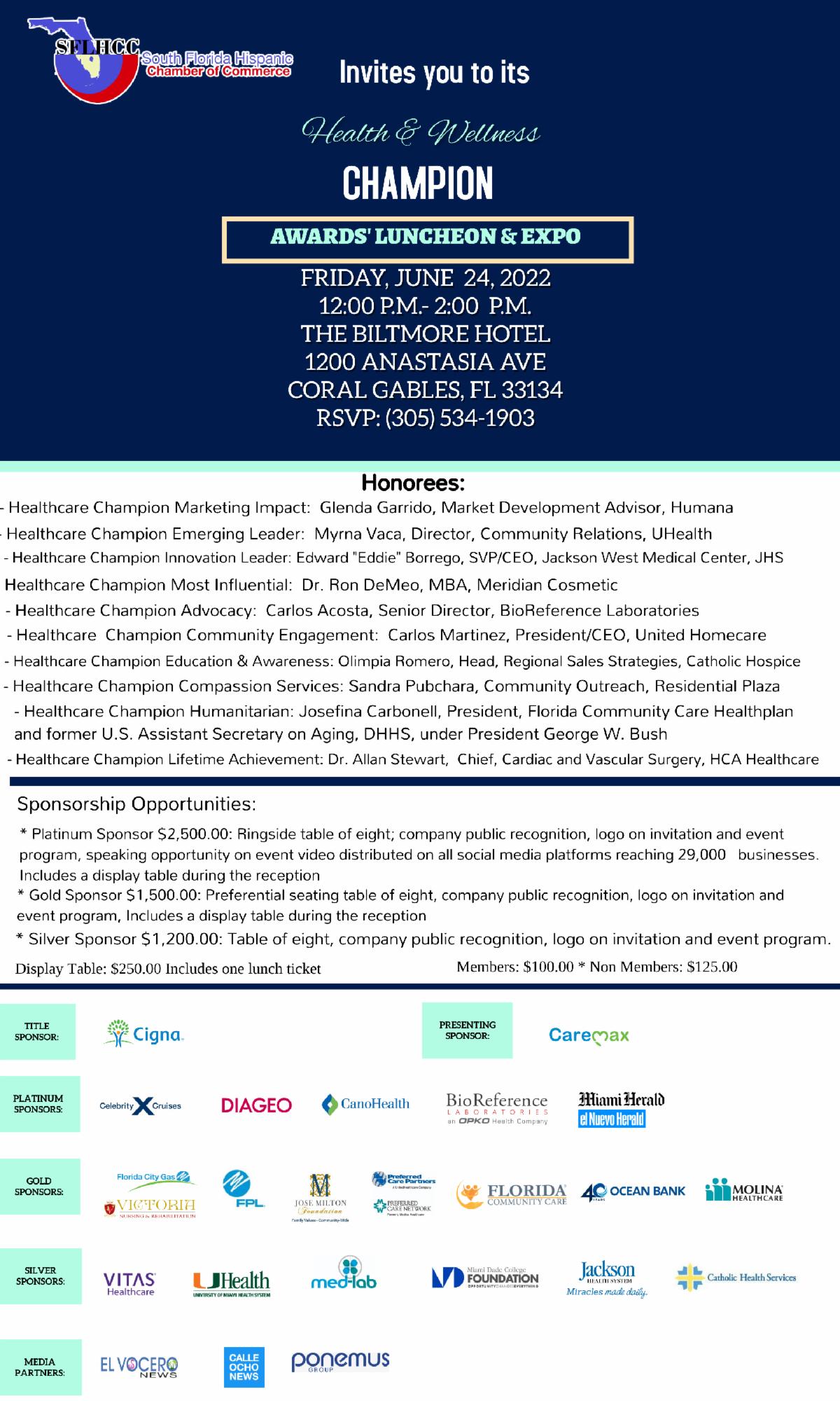 SFLHCC is Proud to Announce Eddie Borrego, SVP & CEO, Jackson West ...