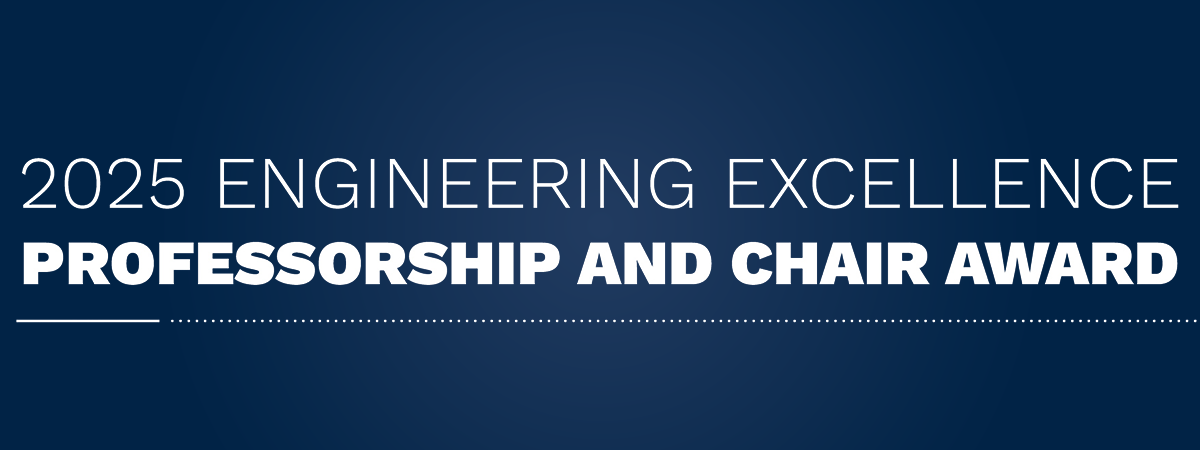 Engineering Excellence Professorship Award