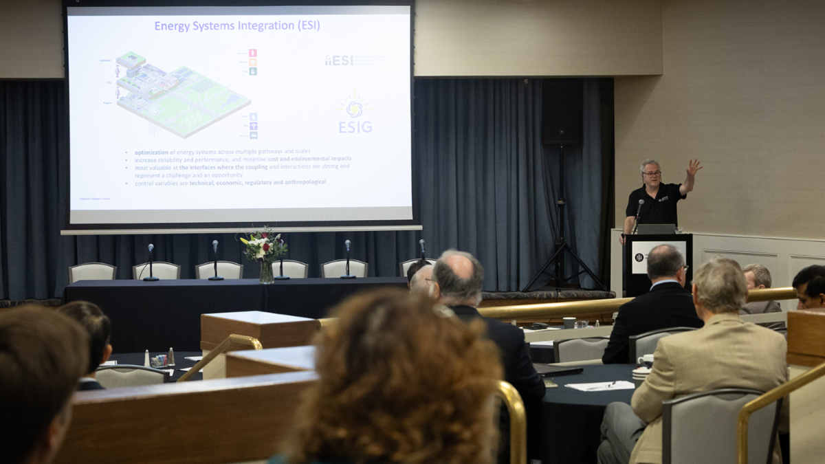 Mark OMalley a Hagler Institute Fellow at Texas A&M presents The Annual Distinguished Lecture in Energy