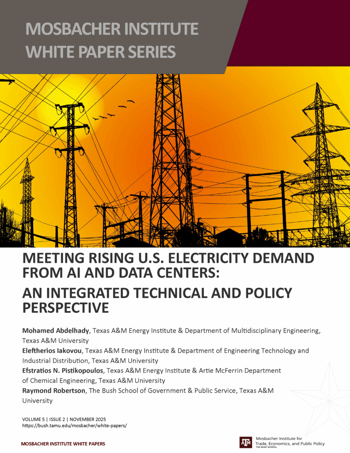 Mosbacher White Paper Cover