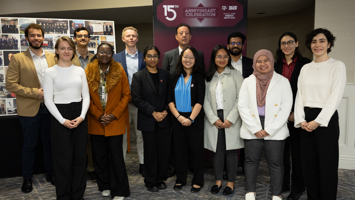 Texas A&M graduate students present the latest energy research and advancements
