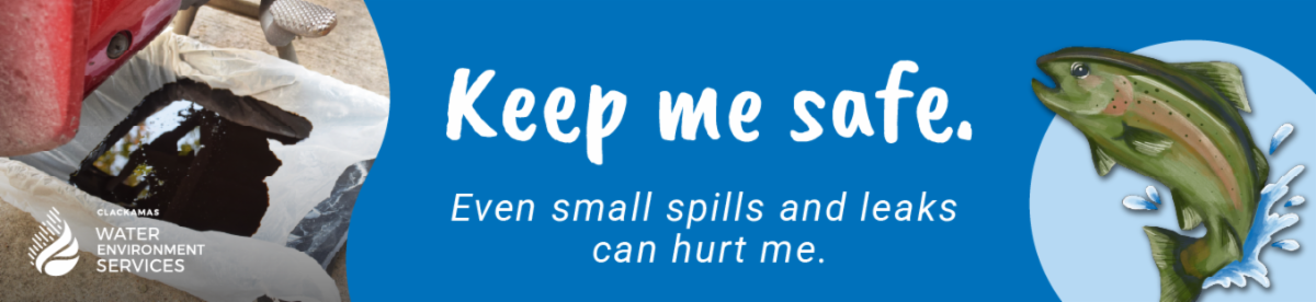 Banner - Spills and Leaks prevention
