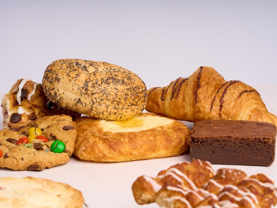 Pile of baked goods
