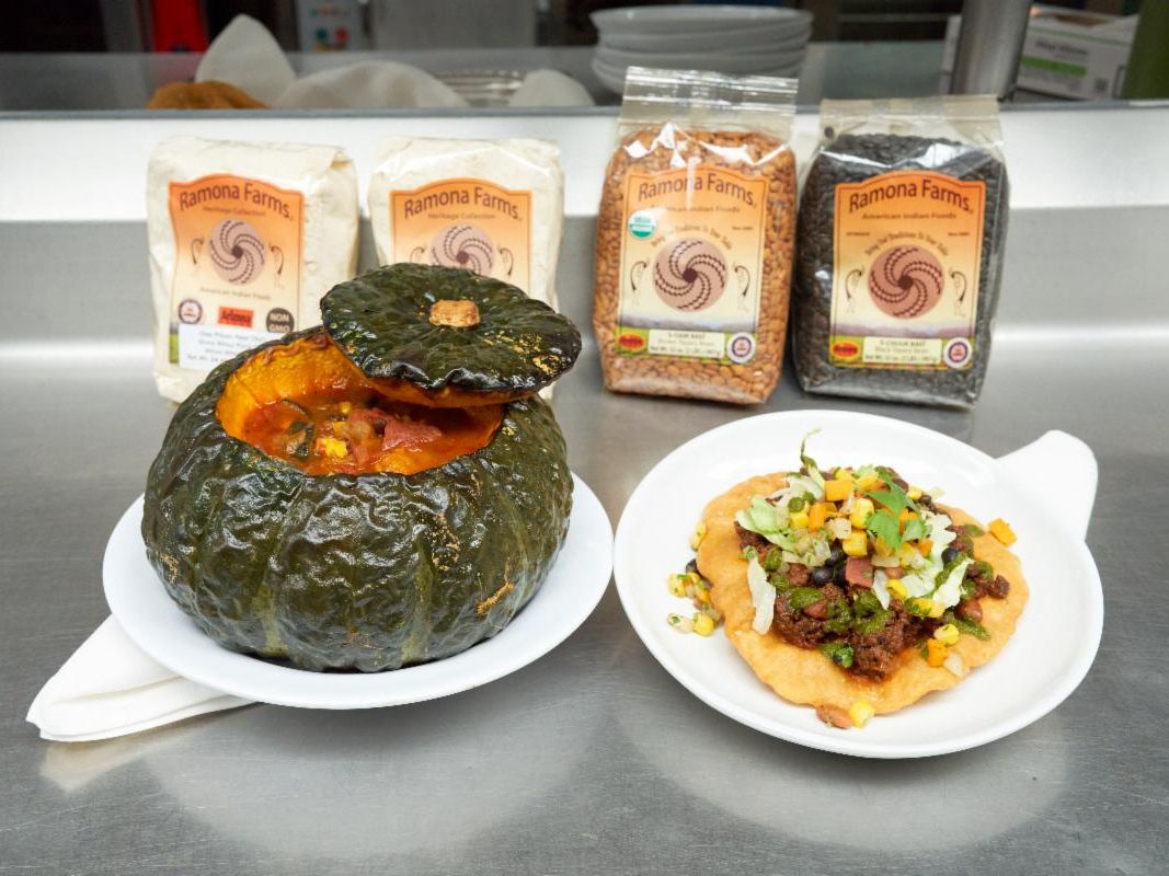 Three sisters bean soup from Ramona Farms