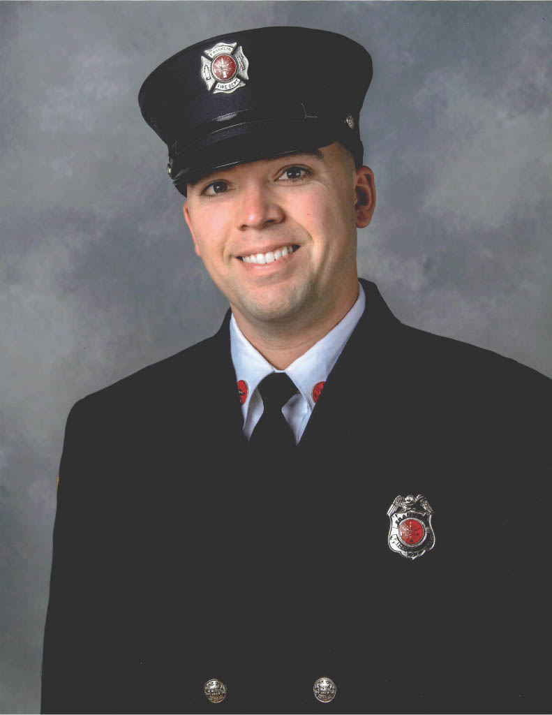 Franklin Fire Department Promotes Mike Berthiaume to Captain