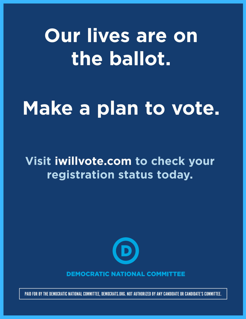 Are you registered to vote? Deadlines in Key States TODAY!