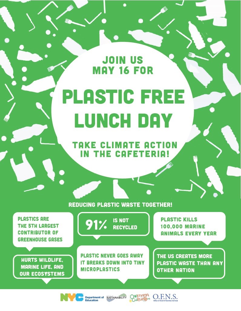 Get Ready for Plastic Free Lunch Day on May 16th!