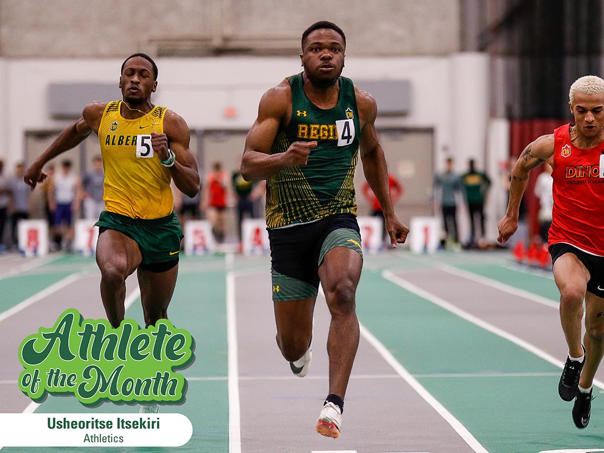 Photo of Usheoritse Itsekiri running a race