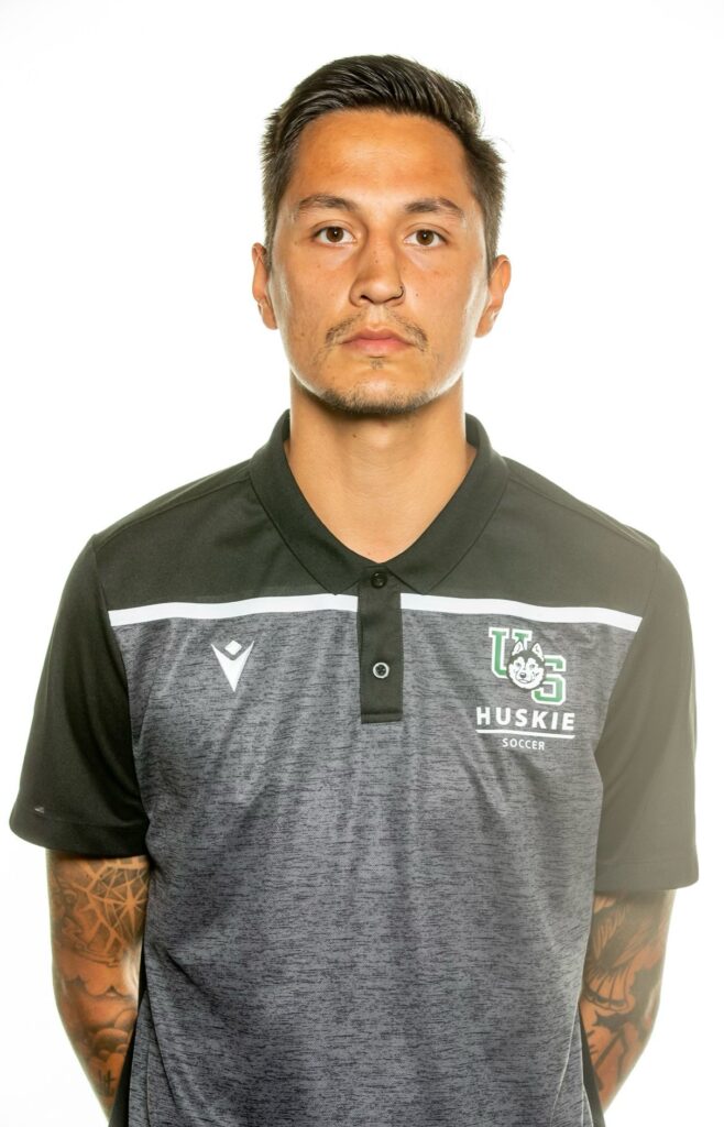Soccer player Raymond Fox poses for a head shot
