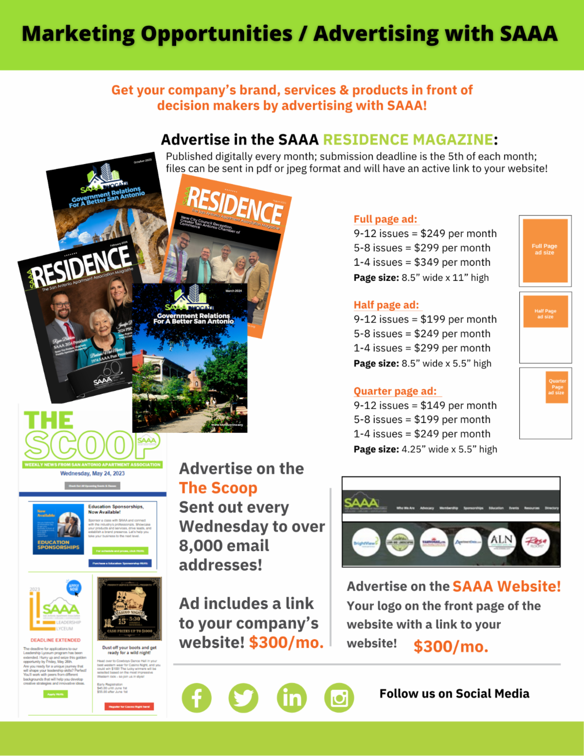 SAAA's Weekly Scoop July 3, 2024