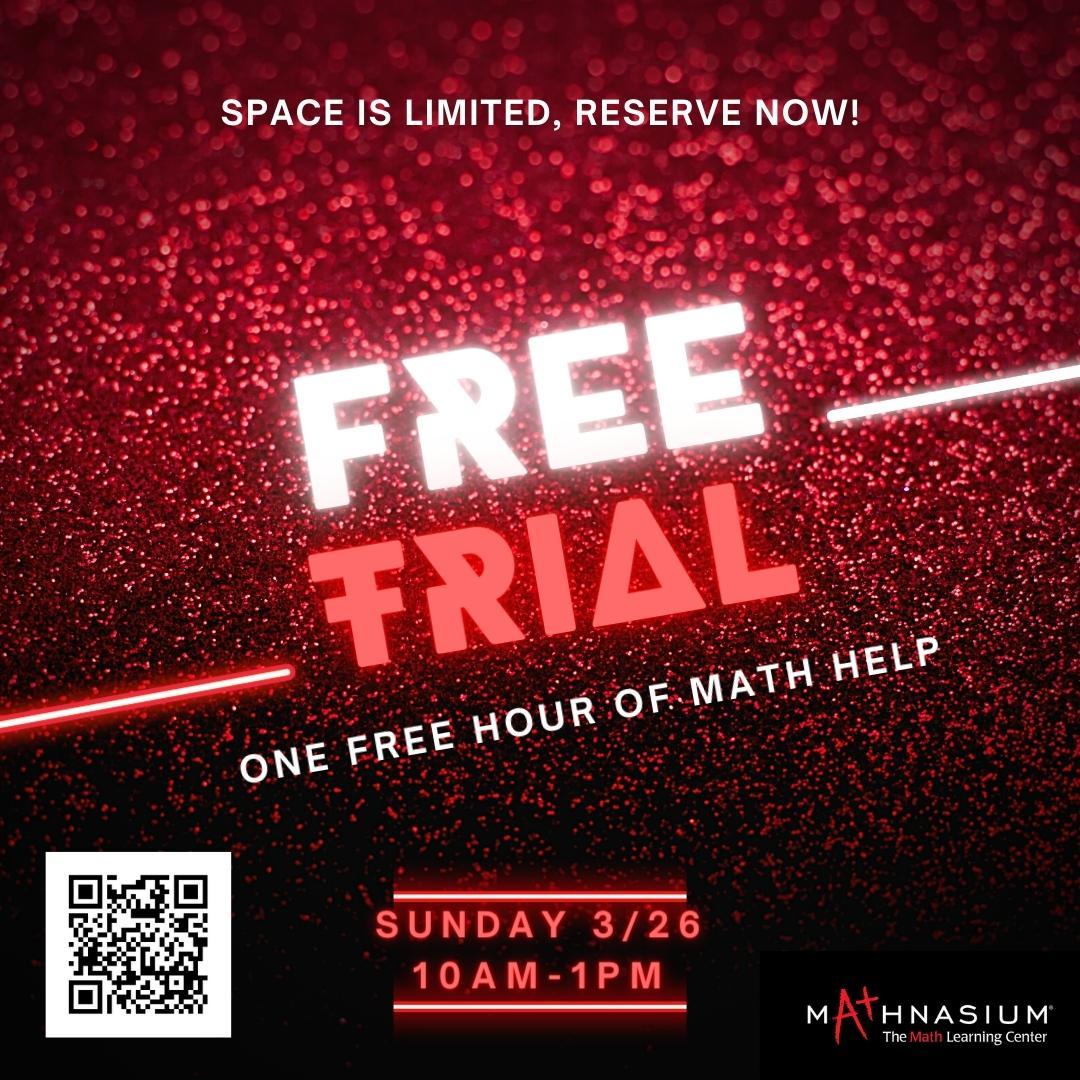 Free Trial THIS Sunday March 26th!
