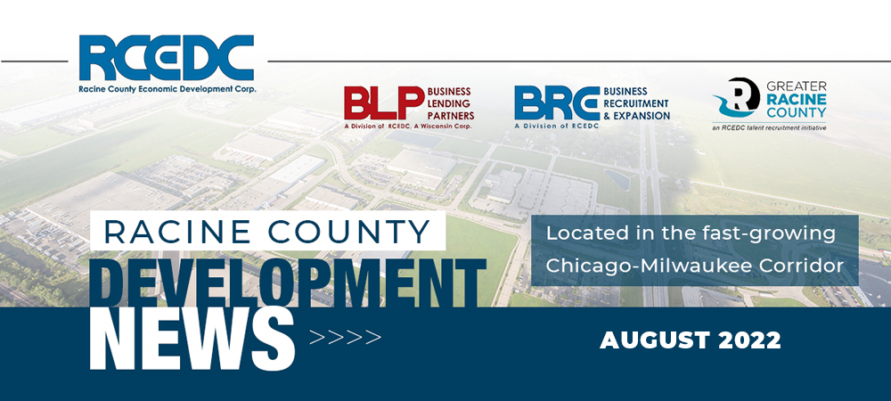 racine county development news august 2022