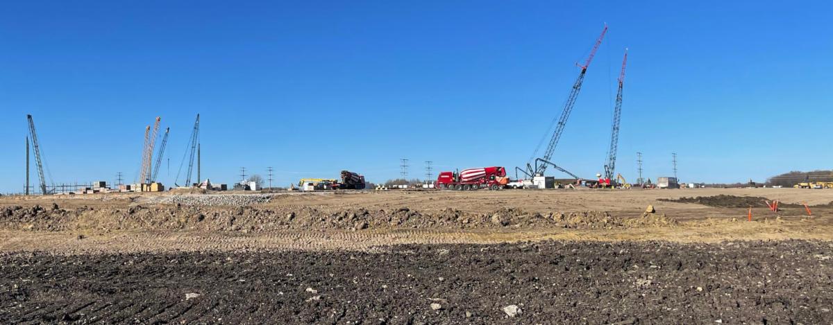 Microsoft Data Center development in Mount Pleasant