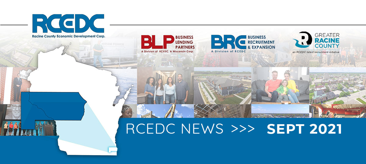 racine county economic development corporation news september 2021