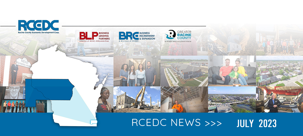 racine county economic development corporation july 2023 newsletter