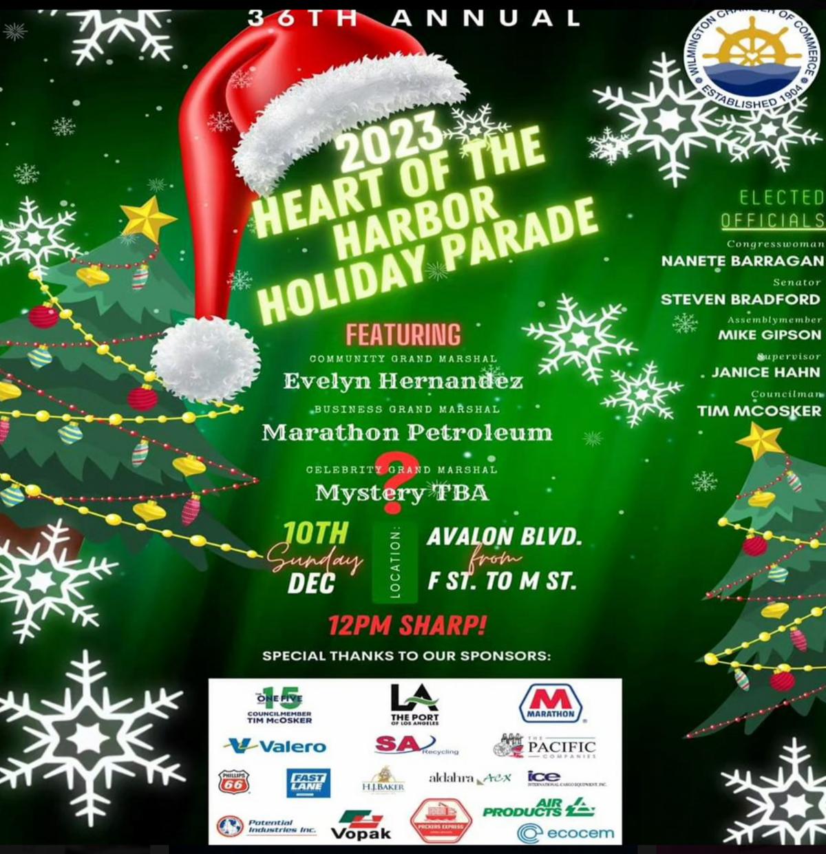 Currents CORRECTION to 11/21 Edition WEDS. 11/29 SPECIAL HARBOR