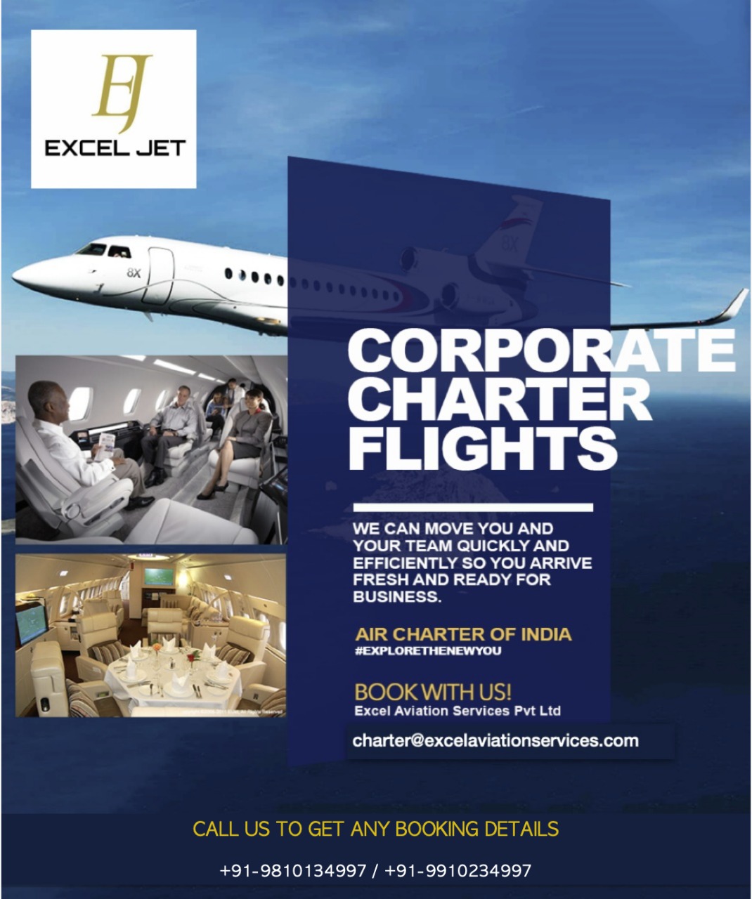 Air Charters in India